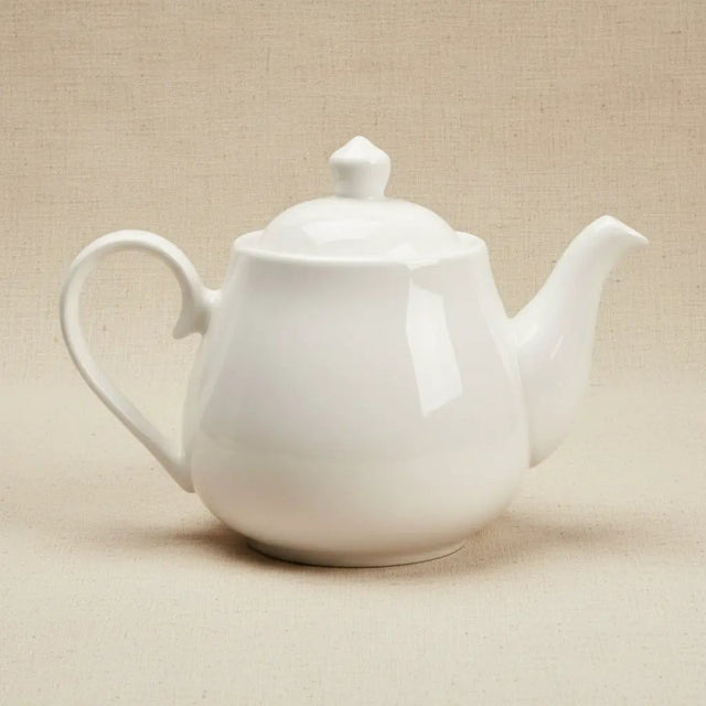 White Ceramic Teapot Teapots