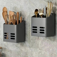 Punch-Free Storage Box Wall-Mounted Caddies