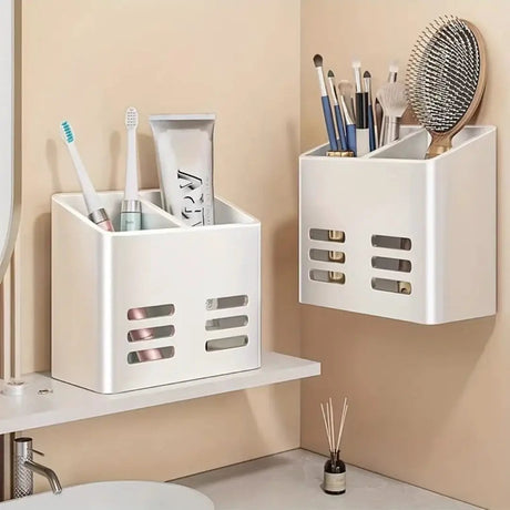 Punch-Free Storage Box Wall-Mounted Caddies