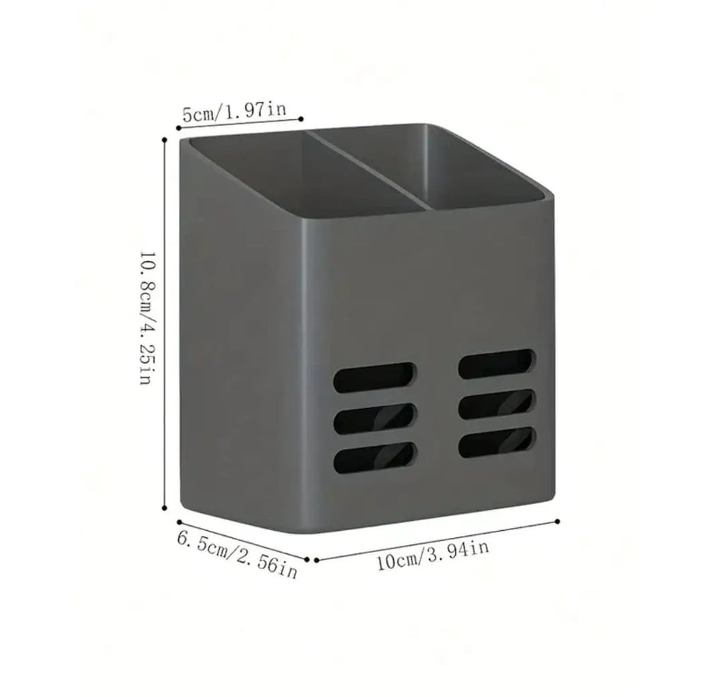Punch-Free Storage Box Wall-Mounted Caddies