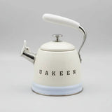 Uakeen Retro Whistling Kettle Kettles Stovetop Kettles