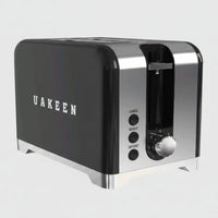 Uakeen 2-Slice Stainless Steel Toaster Kitchen Appliances Toasters