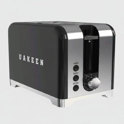 Uakeen 2-Slice Stainless Steel Toaster Kitchen Appliances Toasters