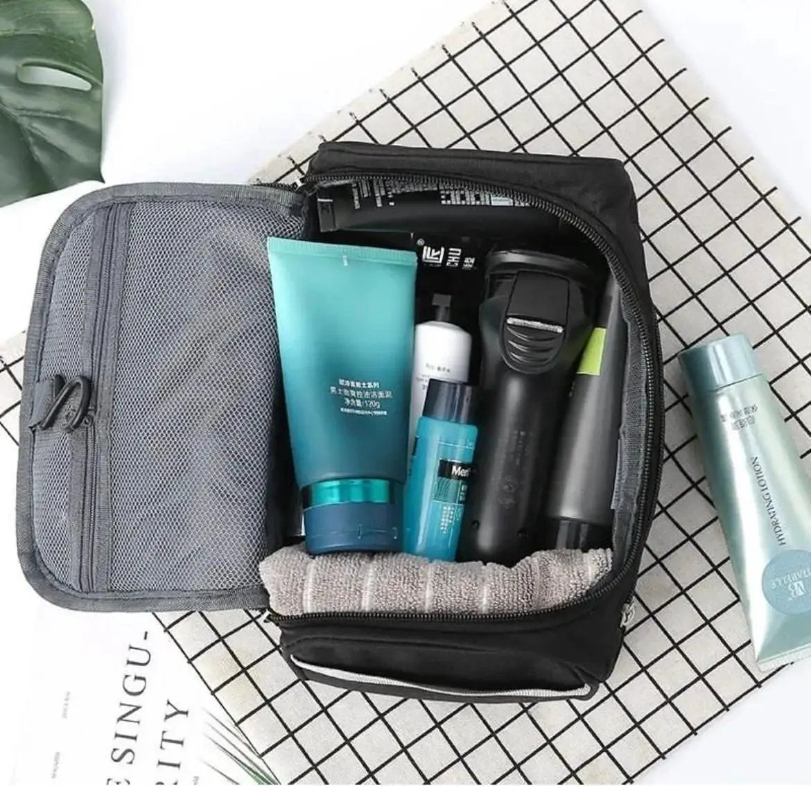 Waterproof Hanging Travel Cosmetic Bag Beauty & Personal Care Toiletry Bags