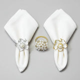 Luxurious Napkin Rings – Set of 6 Napkin Rings