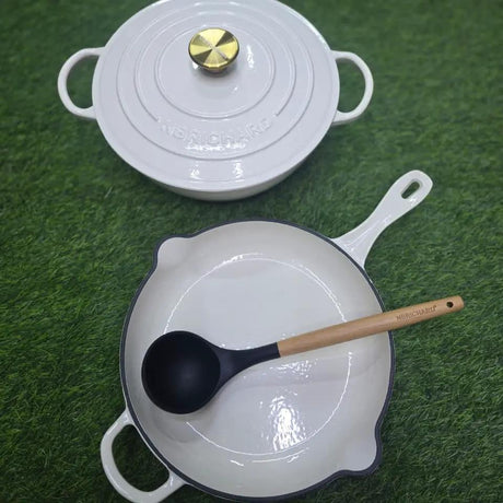 3 Pcs Enamel Cast Iron Cooking Pot Set Cookware Cookware Sets