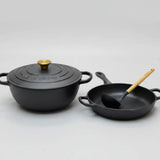 3 Pcs Enamel Cast Iron Cooking Pot Set Cookware Cookware Sets