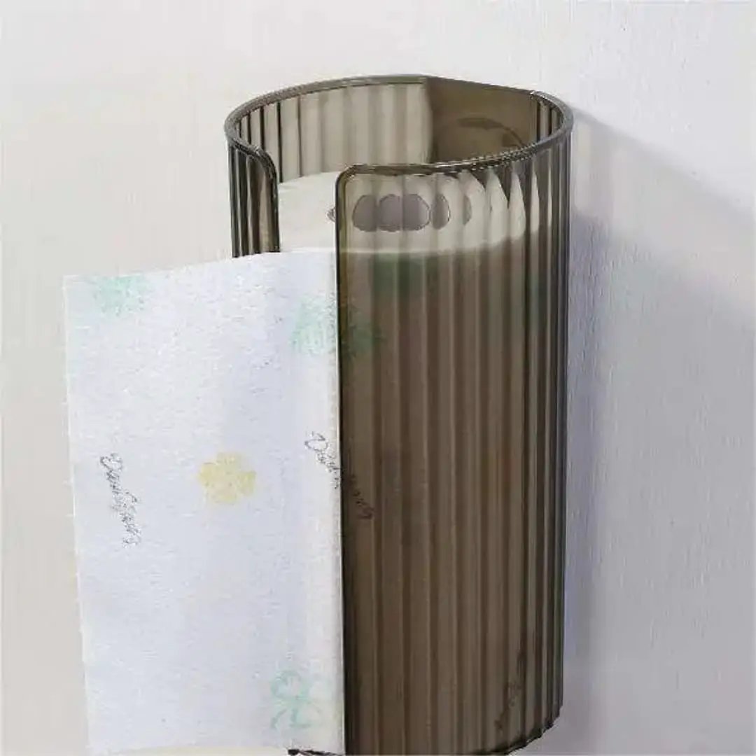 Wall-Mounted Tissue Box Holder Home & Bathroom Accessories Facial Tissue Holders