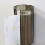Wall-Mounted Tissue Box Holder Home & Bathroom Accessories Facial Tissue Holders