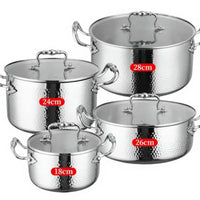 8-Piece Triply Stainless Steel Cookware Set Cookware & Kitchen Cookware Sets