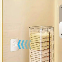 Wall-Mounted Socks & Underwear Storage Box Closet Organizers