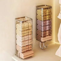 Wall-Mounted Socks & Underwear Storage Box Closet Organizers