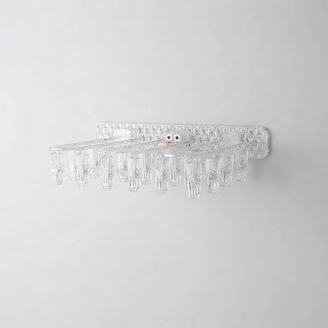 24 Clip Wall Folding Cloth Hanger Drying Hangers