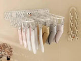 24 Clip Wall Folding Cloth Hanger Drying Hangers