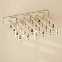 24 Clip Wall Folding Cloth Hanger Drying Hangers