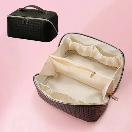 Woven Texture Pillow Cosmetic Bag Bags & Accessories Makeup Bags