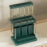 Kitchen Cutlery & Chopstick Holder with Spoon Slots Kitchen Storage Kitchen Utensil Holders