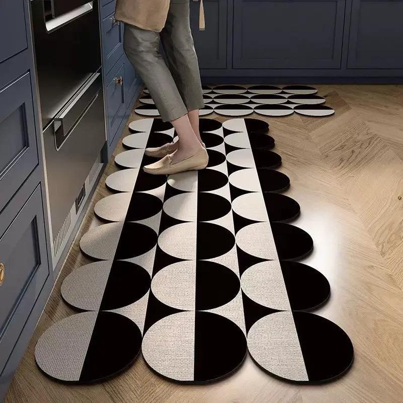 Big Size Super Absorbent Kitchen Mats 2Pc Set For Busy Homes Home & Living Rugs