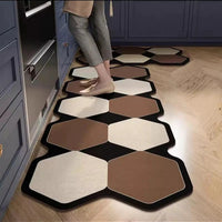 Big Size Super Absorbent Kitchen Mats 2Pc Set For Busy Homes Home & Living Rugs