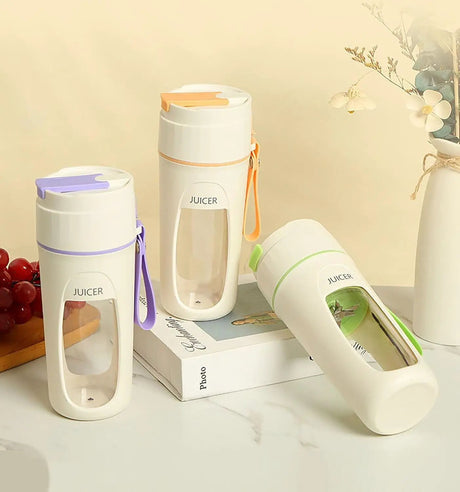 Portable USB Rechargeable Blender & Juicer 400ml Kitchen & Dining Personal Blenders