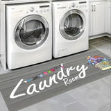 Anti-Slip Laundry Room Mat 120×40cm Home Décor Bath Mats & Rugs
