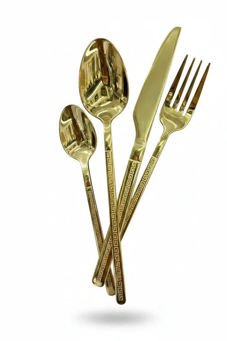 Gold Hammered Cutlery Kitchen & Dining Teaspoons