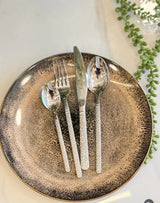 Gold Hammered Cutlery Kitchen & Dining Teaspoons