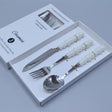 Pear Bubble Handle Cutlery Set Kitchen & Dining Flatware Sets