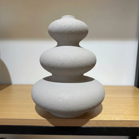 Stone Petal Vase Home Décor Vases