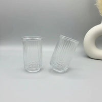 Retro U-Shape Highball Glasses Set of 6 Kitchen & Dining Drinkware Sets