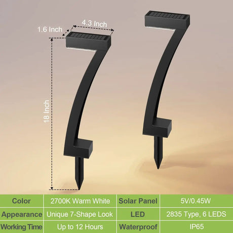 Novelty Solar Garden Pathway Lights Home & Living Landscape Pathway Lighting