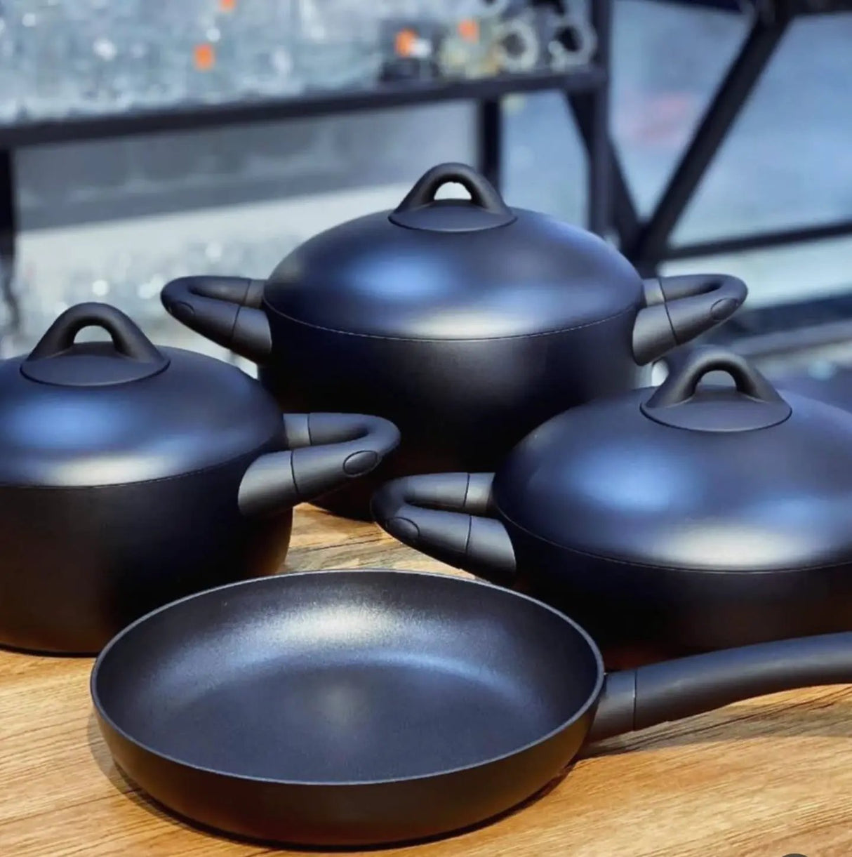 Forged Aluminium Ceramic Cookware Set 9pcs Kitchen & Dining Cookware Sets