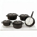 Forged Aluminium Ceramic Cookware Set 9pcs Kitchen & Dining Cookware Sets