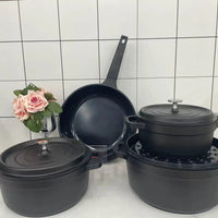 Forged Aluminium Ceramic Cookware Set 9pcs Kitchen & Dining Cookware Sets