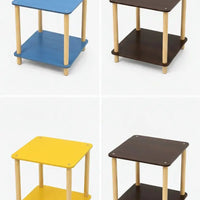 Multifunctional Wooden Bedside & Side Table Furniture Nightstands