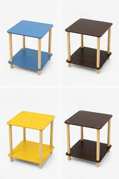 Multifunctional Wooden Bedside & Side Table Furniture Nightstands