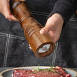 Acacia Wood Salt & Pepper Grinder Mills Set Kitchen & Dining Spice Grinders