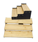 3-Tier Bamboo Spice & Display Rack Kitchen & Dining Spice Organizers