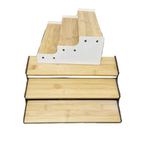 3-Tier Bamboo Spice & Display Rack Kitchen & Dining Spice Organizers