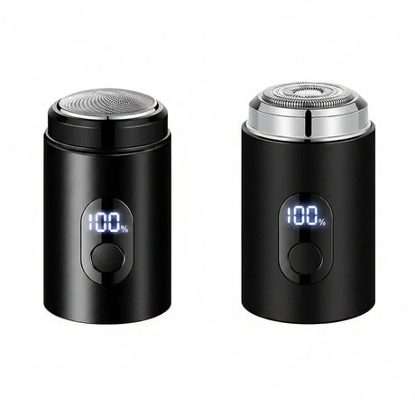 Men's Mini Electric Beard Shaver with LCD Display Health & Wellness Beard Trimmers