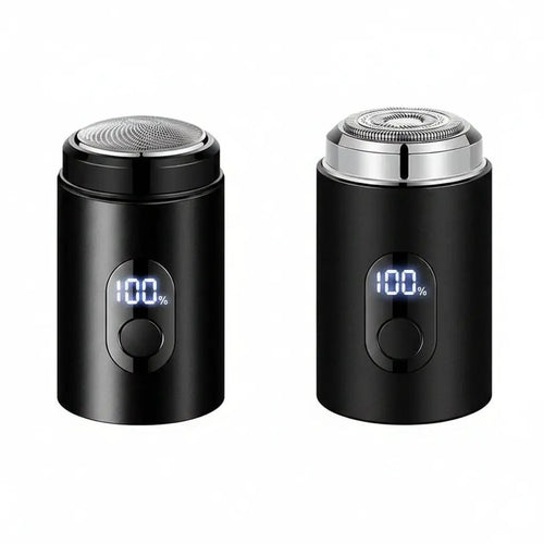 Men's Mini Electric Beard Shaver with LCD Display Health & Wellness Beard Trimmers
