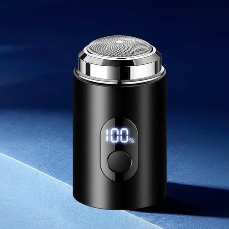 Men's Mini Electric Beard Shaver with LCD Display Health & Wellness Beard Trimmers