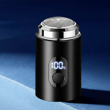 Men's Mini Electric Beard Shaver with LCD Display Health & Wellness Beard Trimmers