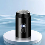 Men's Mini Electric Beard Shaver with LCD Display Health & Wellness Beard Trimmers