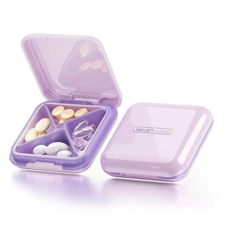 Portable Daily Pill Box Health & Wellness Pillboxes
