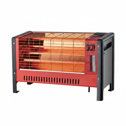 3-Sided Quartz Room Heater with Humidifier