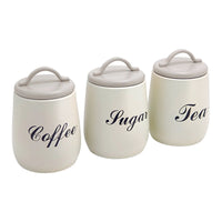 3-Piece Nordic Kitchen Storage Jar Set
