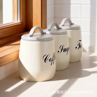3-Piece Nordic Kitchen Storage Jar Set