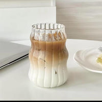 Ribbed Glass Tumbler 530ml