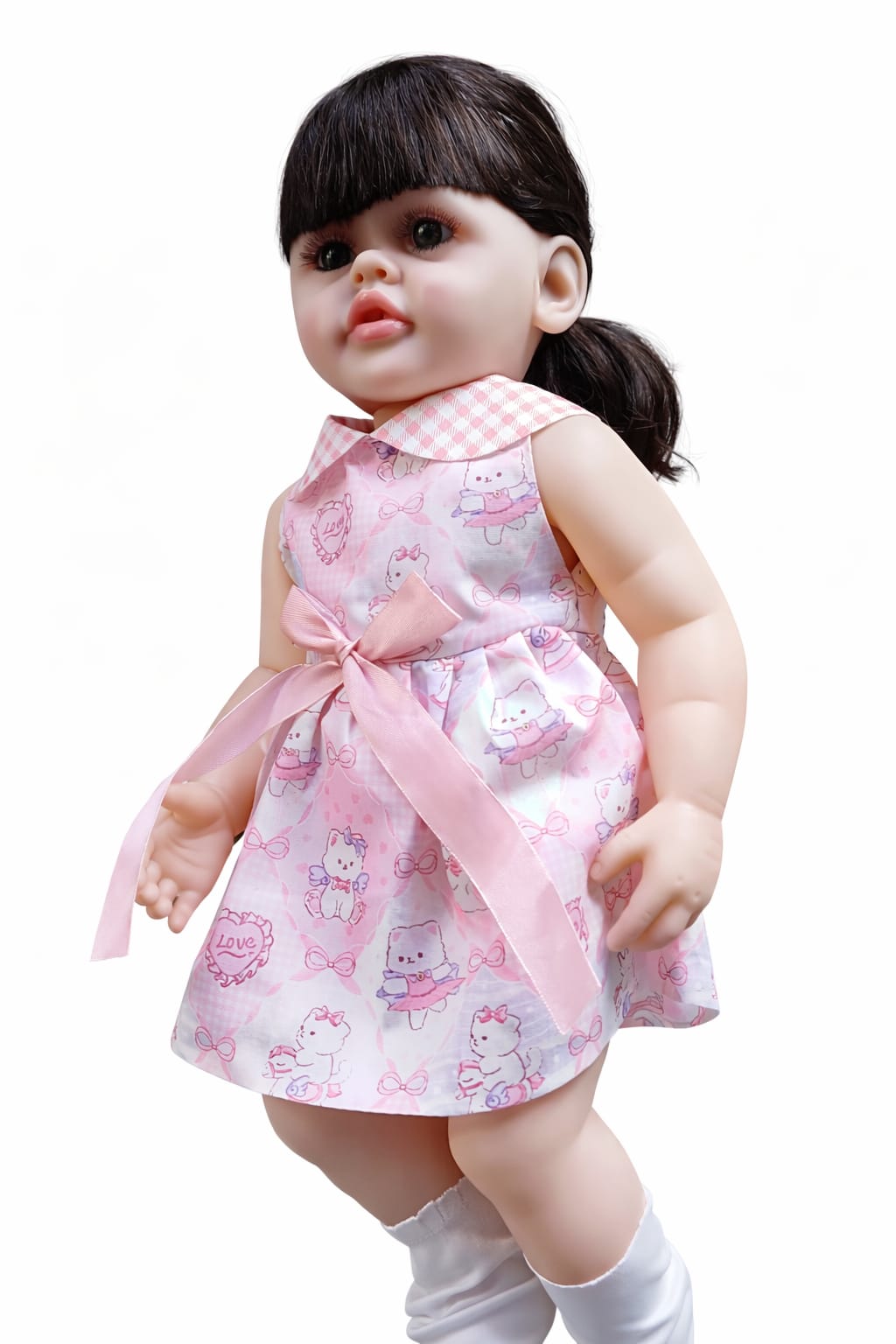 Elegant White Fashion Doll